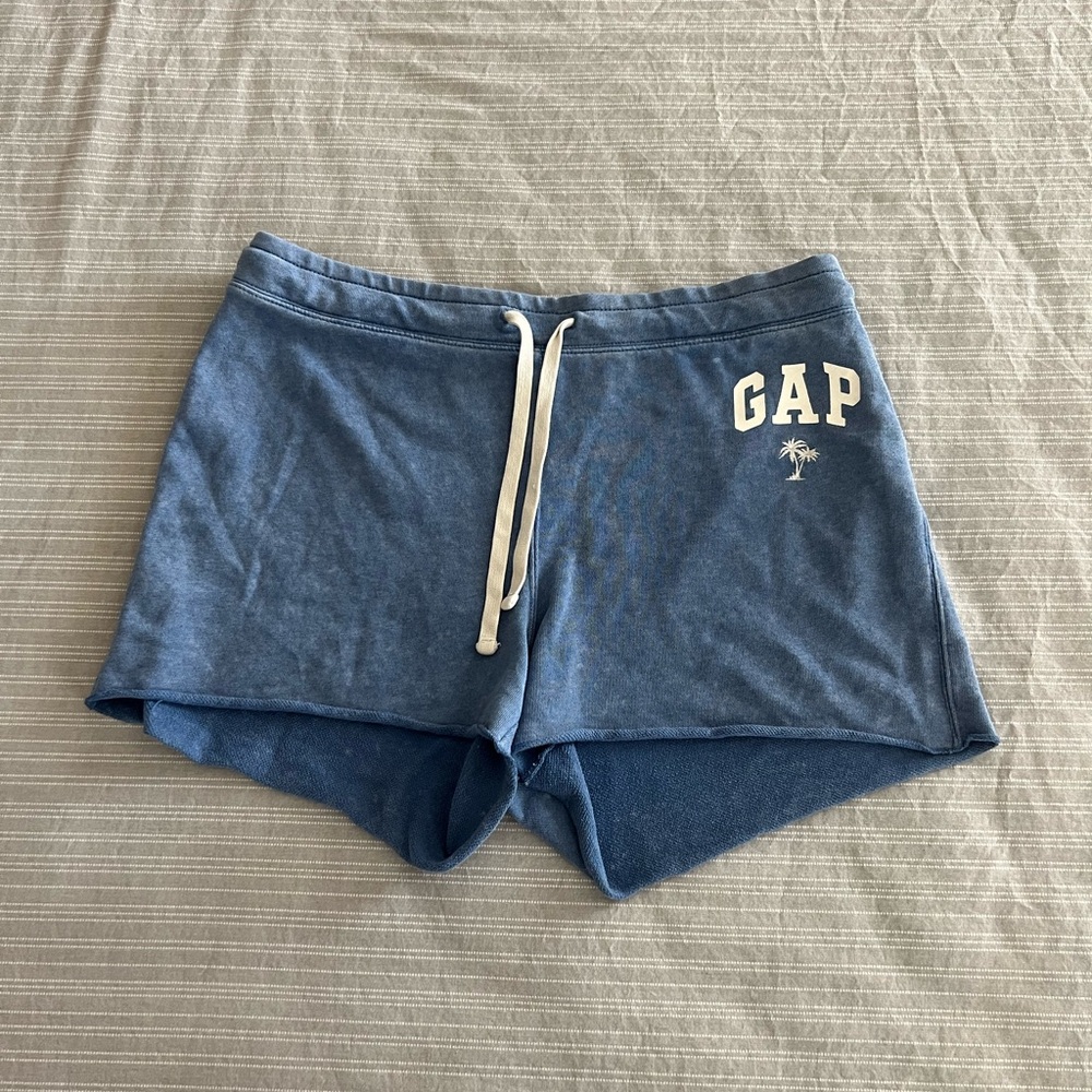 GAP Women's Athletic Blue Shorts